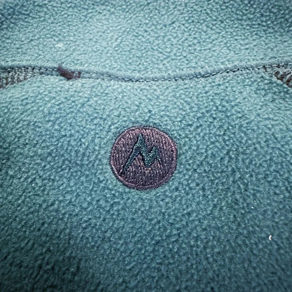 Marmot | Teal Quarter Zip Fleece (S) 💙 - Picture 4 of 5